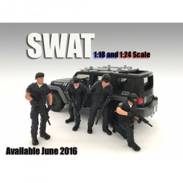 American Diorama 77469  SWAT Team Flash 1:24 limitiert 1/1000